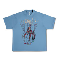 Pebble Blue arcade fire hand Urban Heavy Tee - artisFamous