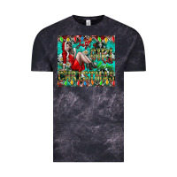 Cloud Black Just A Girl Who Loves Christmas Vintage Tee - CowhideDigitalArt