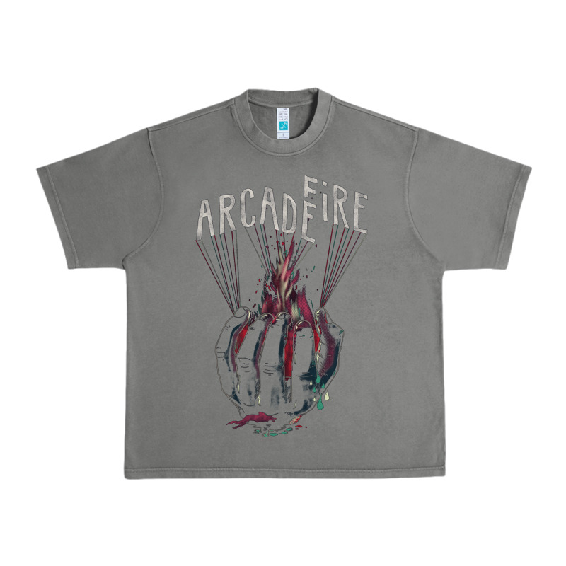Arcade Fire Hand Urban Heavy Tee by artisFamous | Teevron