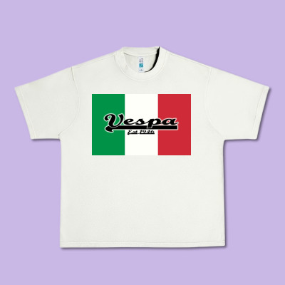 Vespa Motorcycle Urban Heavy Tee Designed By Artisfamous