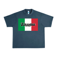 Midnight Navy vespa motorcycle Urban Heavy Tee - artisFamous