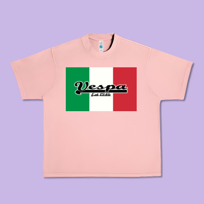 Vespa Motorcycle Urban Heavy Tee Designed By Artisfamous