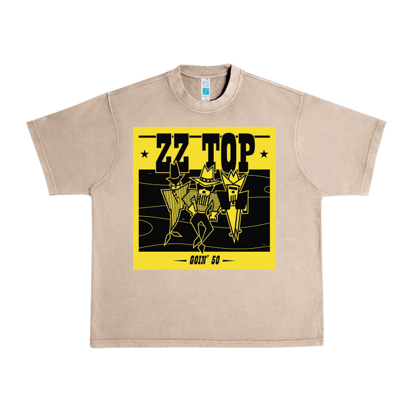 Zz Top  Goin  50 Urban Heavy Tee by artisFamous | Teevron