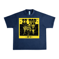 Navy zz top  goin  50 Urban Heavy Tee - artisFamous