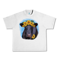 Lunar Rock Black Angus with Sunflower Urban Heavy Tee - Jasminsmagicworld