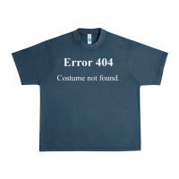 Midnight Navy 404 costume not found in white version Urban Heavy Tee - artisFamous