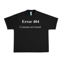 Black 404 costume not found in white version Urban Heavy Tee - artisFamous