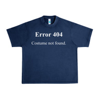 Navy 404 costume not found in white version Urban Heavy Tee - artisFamous