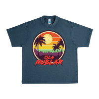 Midnight Navy isla nublar holiday Urban Heavy Tee - artisFamous