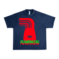 Navy fu manchu Urban Heavy Tee - artisFamous