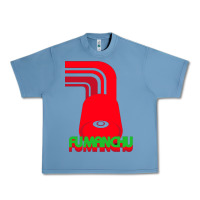 Pebble Blue fu manchu Urban Heavy Tee - artisFamous