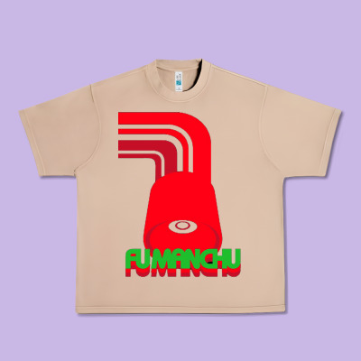 Fu Manchu Urban Heavy Tee Designed By Artisfamous