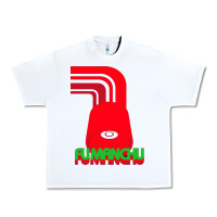 White fu manchu Urban Heavy Tee - artisFamous