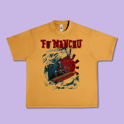 Fu Manchu Urban Heavy Tee Designed By Artisfamous
