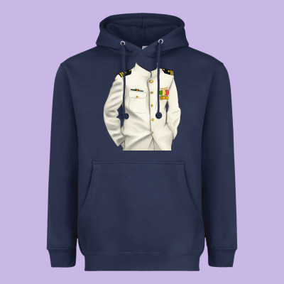 Us Navy Heavyweight Hoodie Designed By Ranaportraitstore