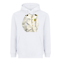 White us navy Heavyweight Hoodie - RanaPortraitStore