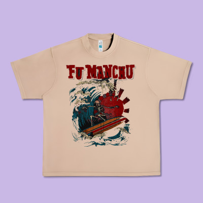 Fu Manchu Urban Heavy Tee Designed By Artisfamous