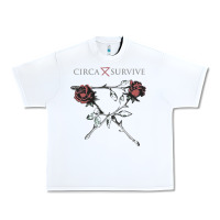 White Circa Survive Urban Heavy Tee - artisFamous