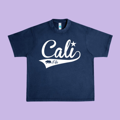 Camo Cali Urban Heavy Tee Designed By Artisfamous