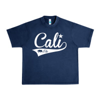 Navy camo cali Urban Heavy Tee - artisFamous