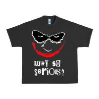 Pigment Black why so serious Urban Heavy Tee - artisFamous