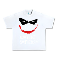 White why so serious Urban Heavy Tee - artisFamous