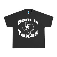 Pigment Black born in texas Urban Heavy Tee - artisFamous