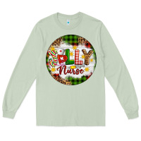 Matcha Christmas Jolly Nurse Long Sleeve Tee - Artiststas