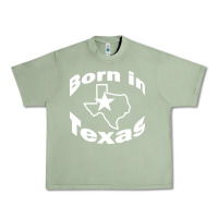 Oil Green born in texas Urban Heavy Tee - artisFamous