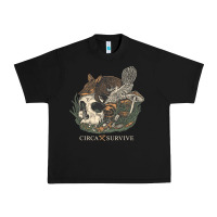 Black Circa Survive Urban Heavy Tee - artisFamous