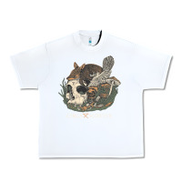 White Circa Survive Urban Heavy Tee - artisFamous