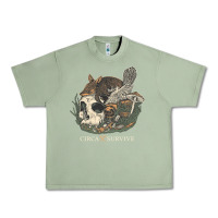 Oil Green Circa Survive Urban Heavy Tee - artisFamous