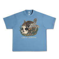 Pebble Blue Circa Survive Urban Heavy Tee - artisFamous