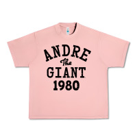 Salmon andre the giant 1980 Urban Heavy Tee - artisFamous