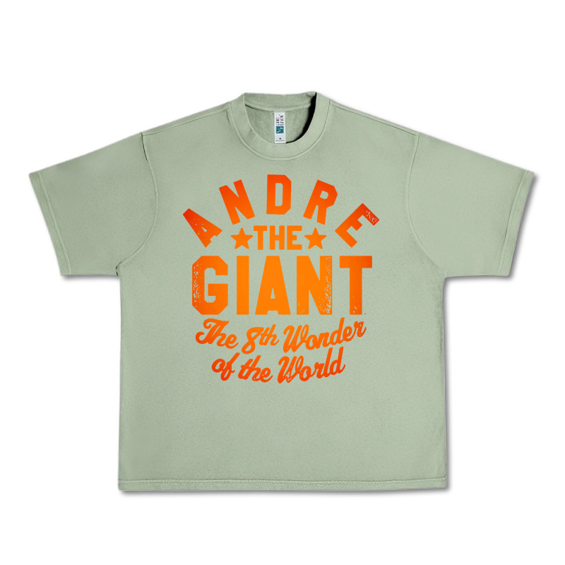 Andre The Giant 8th Wonder Of The World Urban Heavy Tee by artisFamous | Teevron