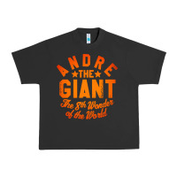 Pigment Black andre the giant 8th wonder of the world Urban Heavy Tee - artisFamous