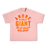 Salmon andre the giant 8th wonder of the world Urban Heavy Tee - artisFamous