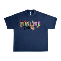 Navy my mini me rocks Urban Heavy Tee - CowhideDigitalArt