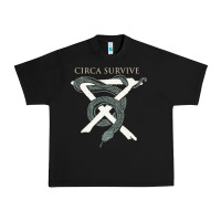 Black Circa Survive Urban Heavy Tee - artisFamous