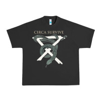 Pigment Black Circa Survive Urban Heavy Tee - artisFamous
