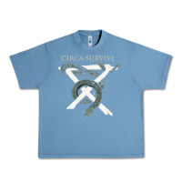 Pebble Blue Circa Survive Urban Heavy Tee - artisFamous