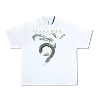 White Circa Survive Urban Heavy Tee - artisFamous