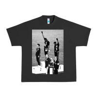 Pigment Black black power black fist 1968 olympics Urban Heavy Tee - artisFamous