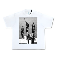 White black power black fist 1968 olympics Urban Heavy Tee - artisFamous