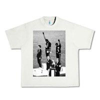Pistachio black power black fist 1968 olympics Urban Heavy Tee - artisFamous