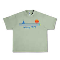 Oil Green amity island 1975 Urban Heavy Tee - artisFamous