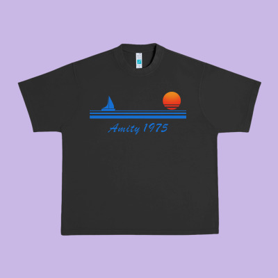 Amity Island 1975 Urban Heavy Tee Designed By Artisfamous