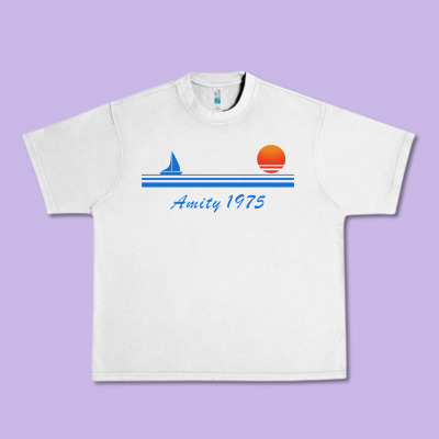 Amity Island 1975 Urban Heavy Tee Designed By Artisfamous