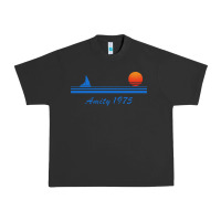 Pigment Black amity island 1975 Urban Heavy Tee - artisFamous