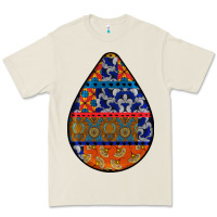 Bone african fabric pattern teardrop earrings 4 Premium Tee - BundleAndBundleShop
